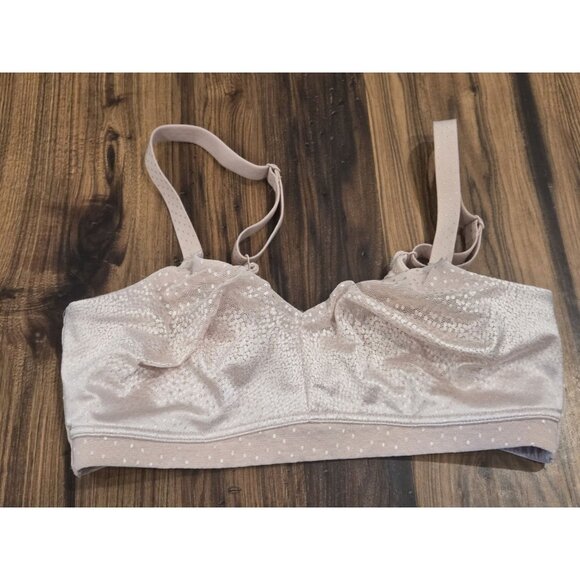 Wacoal Back Appeal Wire Free Bra 852303 Sz 34DD Rose Dust - Picture 2 of 8